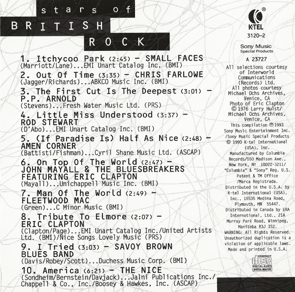 last ned album Various - Stars of British Rock