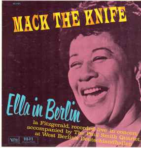 Ella Fitzgerald - Mack The Knife - Ella In Berlin album cover