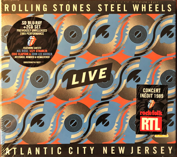 The Rolling Stones – Steel Wheels Live Atlantic City New Jersey