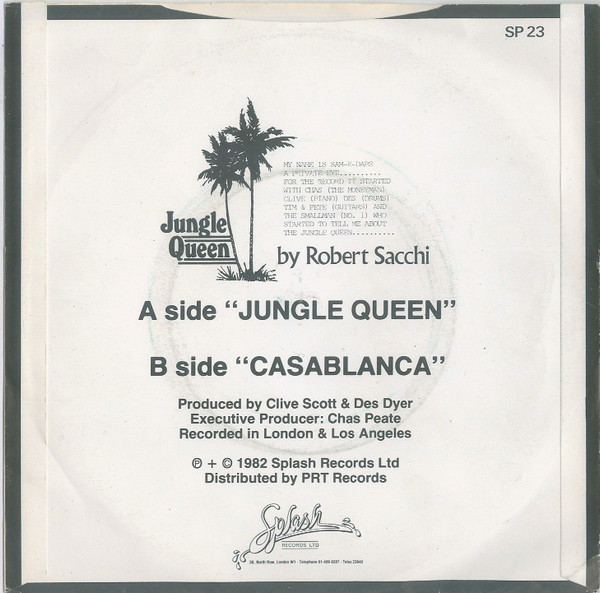 baixar álbum Robert Sacchi - Jungle Queen