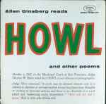 Cover of Howl And Other Poems, 1959, Vinyl