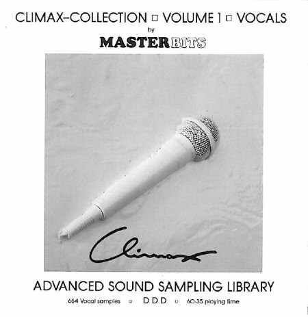 No Artist – Climax-Collection Volume 1 Vocals (1990, Sample CD, CD 
