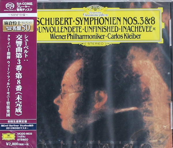 Schubert - Wiener Philharmoniker, Carlos Kleiber – Symphonien Nos