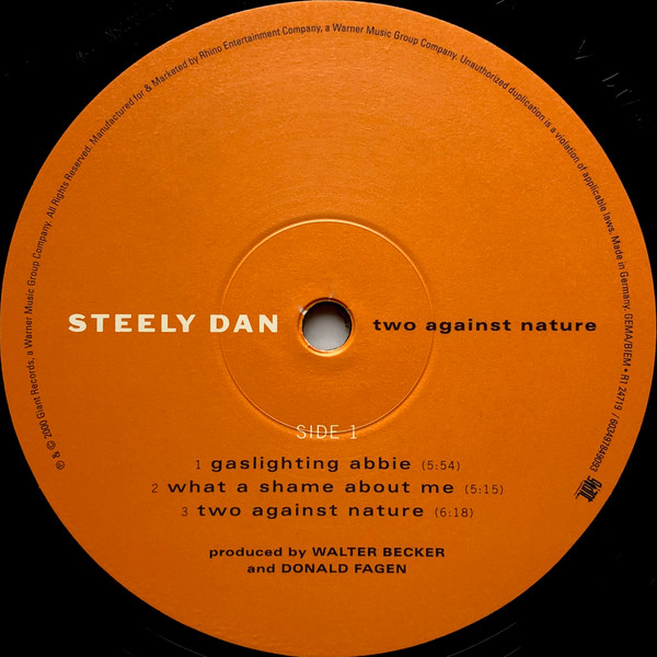 Steely Dan – Two Against Nature (2021, 180 Gram, All Media) - Discogs