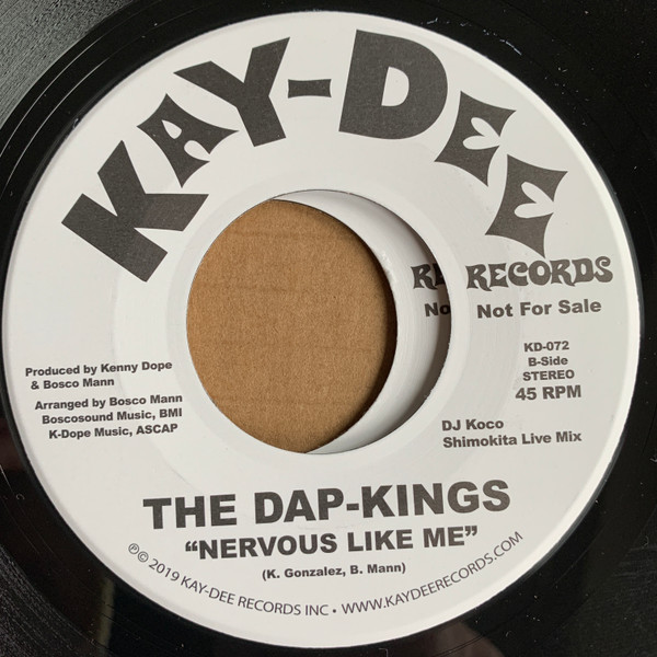 室外 【希少】The Dap-kings Nervous Like Me 非売品 Ｊ5 | alamiah.edu.sa