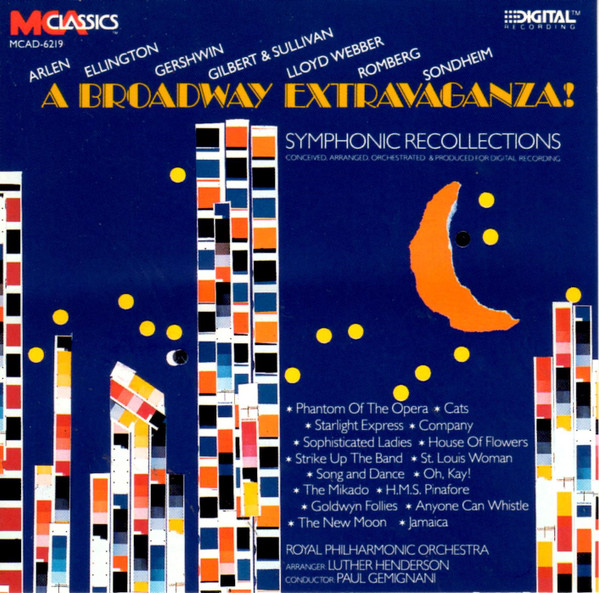 lataa albumi Paul Gemignani, The Royal Philharmonic Orchestra - A Broadway Extravaganza