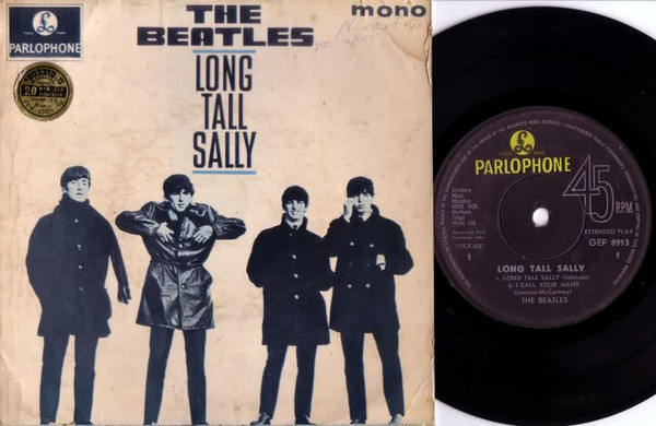 The Beatles Long Tall Sally - 1st - Red Japanese 7 vinyl