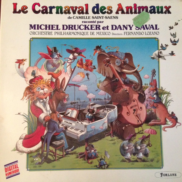 Camille Saint-Saëns – Le Carnaval Des Animaux (1974, Vinyl) - Discogs