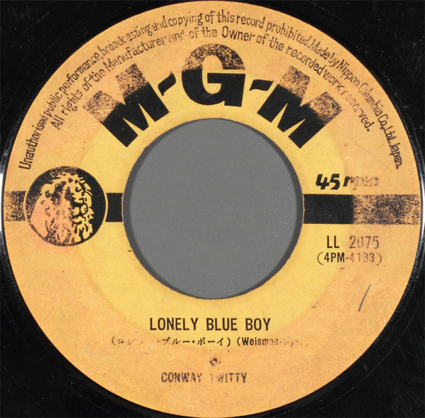 Album herunterladen Conway Twitty Jimmy Jones - Lonely Blue Boy Handy Man
