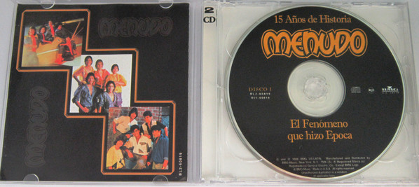 lataa albumi Menudo - 15 Años De Historia