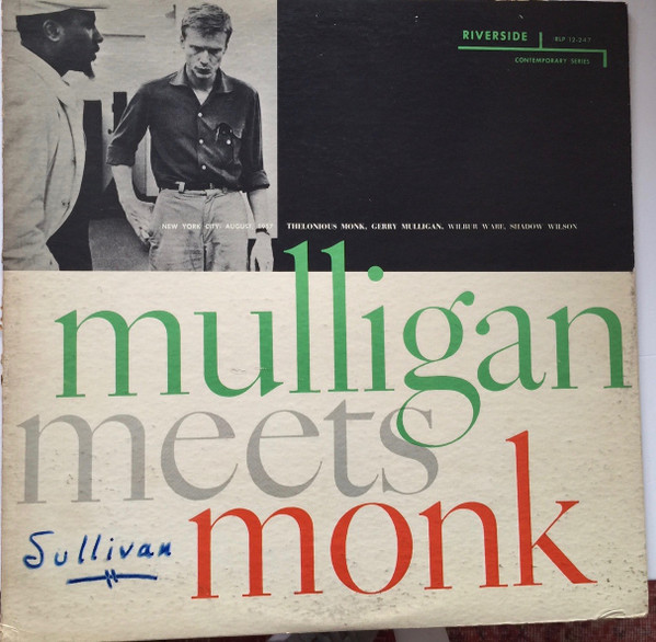 Thelonious Monk And Gerry Mulligan – Mulligan Meets Monk (1959 