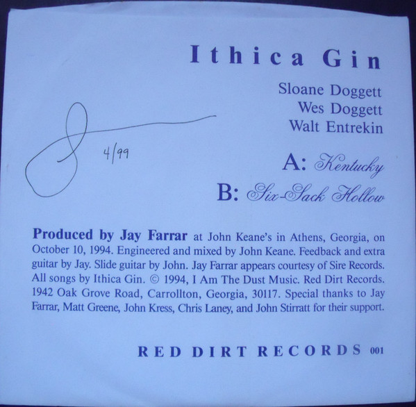 lataa albumi Ithica Gin - Kentucky Six Sack Hollow