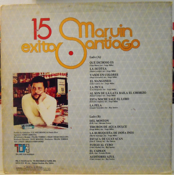 télécharger l'album Marvin Santiago - 15 Exitos Marvin Santiago