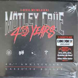 Mötley Crüe - 40 Years (40th Anniversary Cassette Boxset)