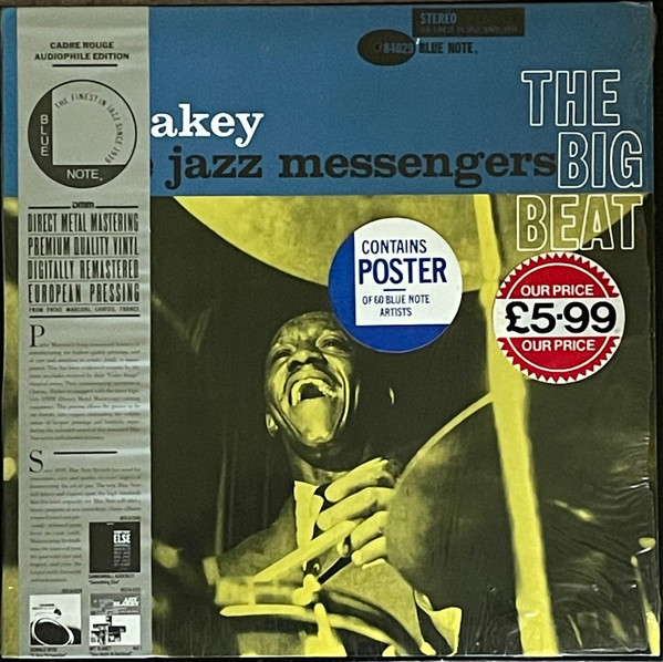 Art Blakey & The Jazz Messengers – The Big Beat (1984, Vinyl