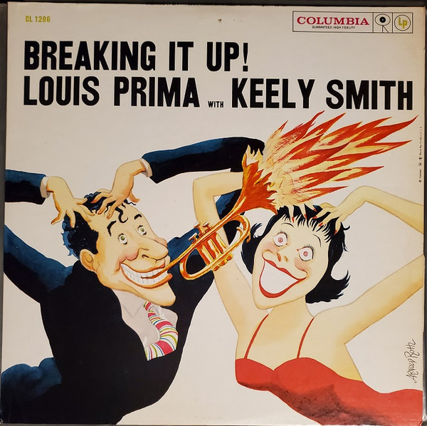 Louis Prima Digs Keely Smith Record Album Vinyl LP