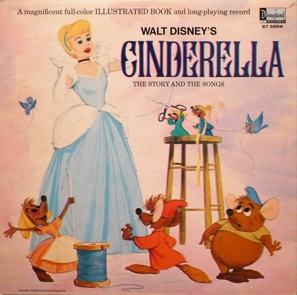 Cinderella - An Original Walt Disney Records Sountrack CD DISC ONLY #56A