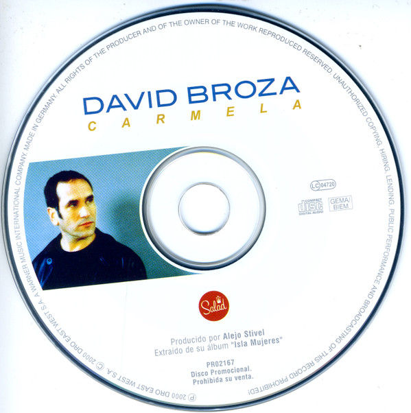 Album herunterladen David Broza - Carmela