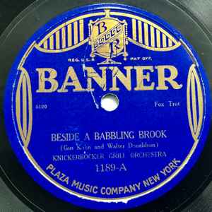 Knickerbocker Orchestra - Beside A Babbling Brook / On Hawaiian Shores album cover