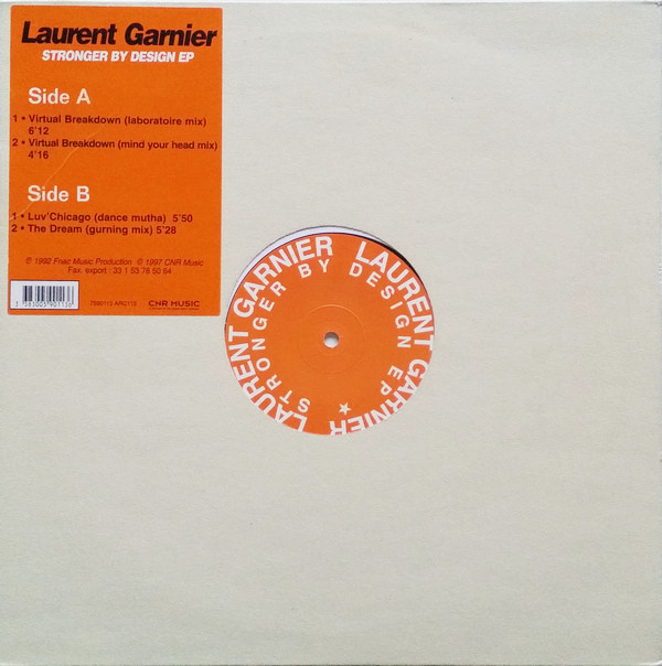 descargar álbum Laurent Garnier - Stronger By Design EP