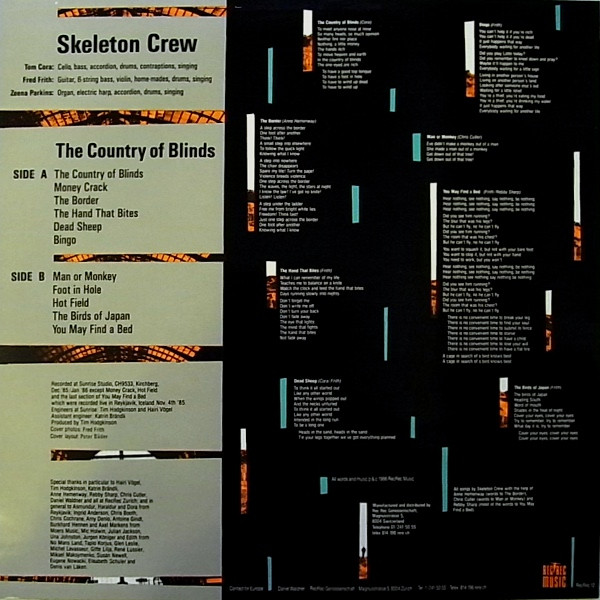 Album herunterladen Skeleton Crew - The Country Of Blinds