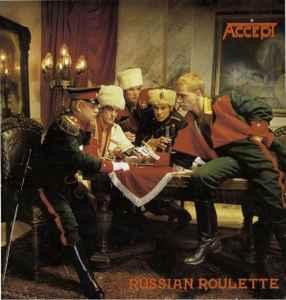 Accept Russian Roulette 1986 Vinyl Promo Copy w/Orig. Inner Lyrics