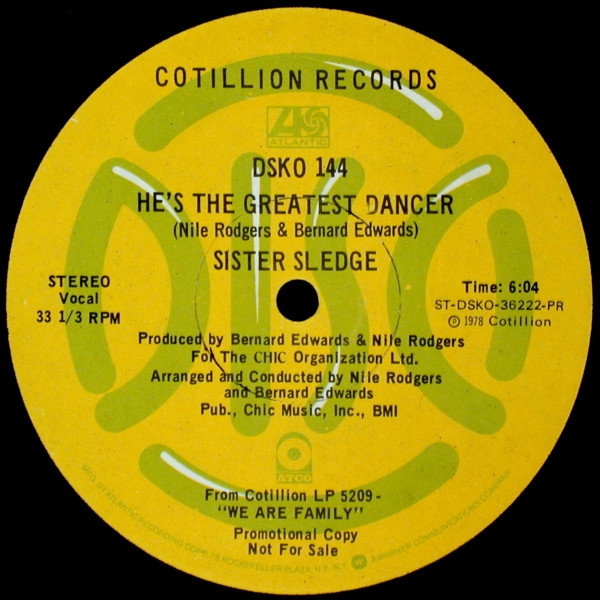 Sister Sledge – He's The Greatest Dancer / We Are Family (Vinyl