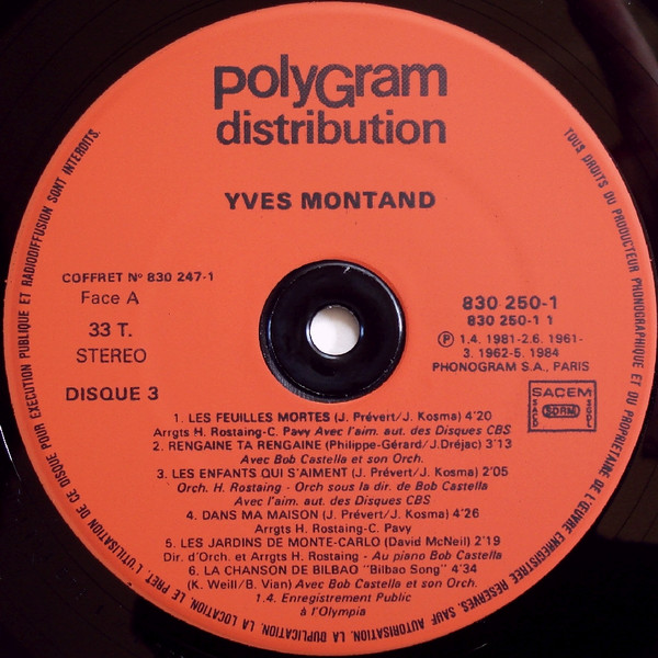 baixar álbum Yves Montand - Versions Originales