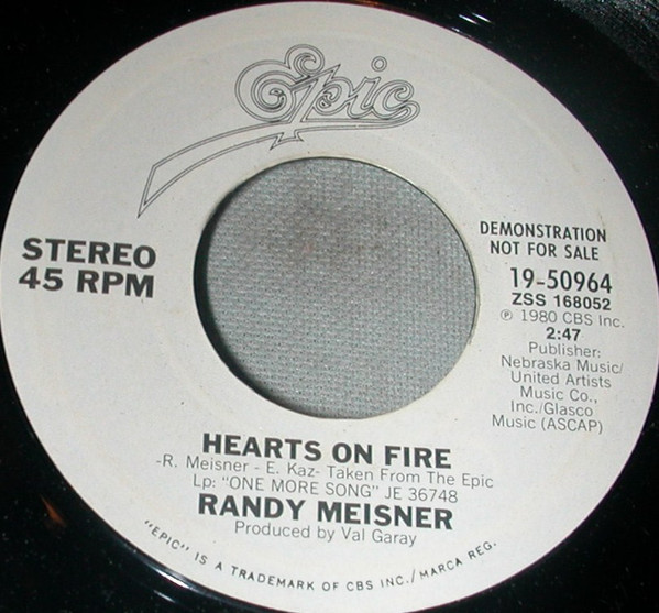 Eagles at the Spectrum 1976 - Randy Meisner Hearts On Fire