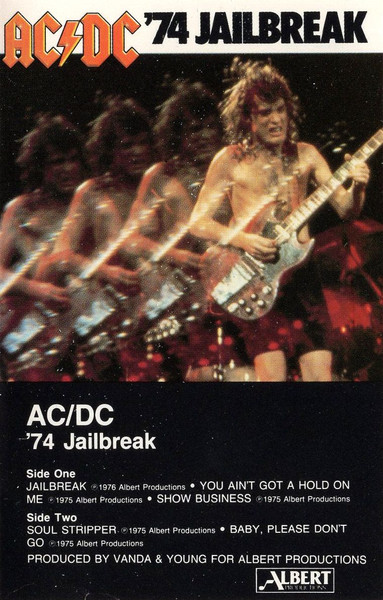 Ac/dc '74 Jailbreak Signed Album