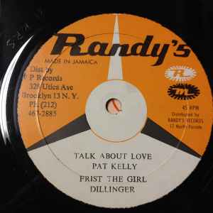 Pat Kelly - Talk About Love / First The Girl album cover