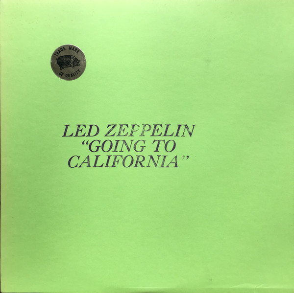 Led Zeppelin – Going To California (2006, CD) - Discogs