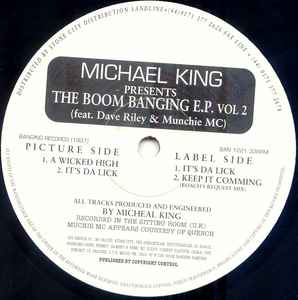 The Boom Banging E.P. Vol 2 - Michael King