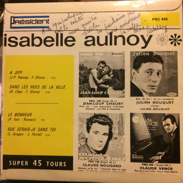 Album herunterladen Isabelle Aulnoy - A Jipy