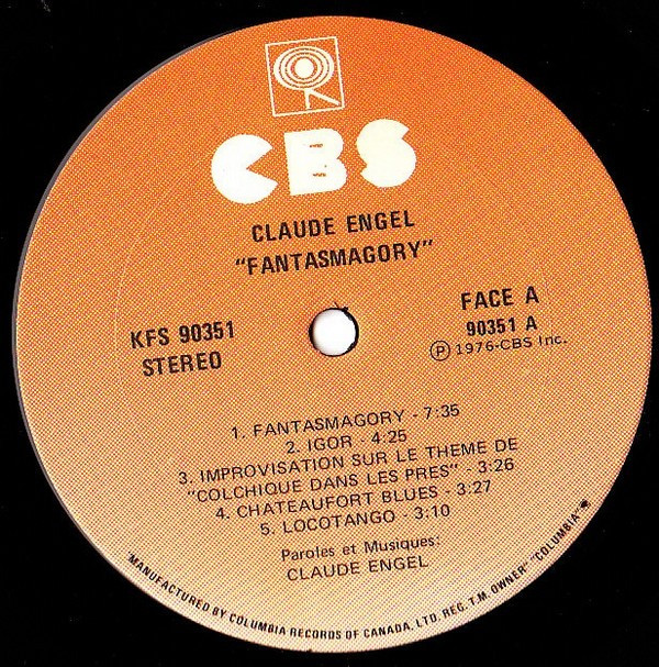 baixar álbum Claude Engel - Fantasmagory