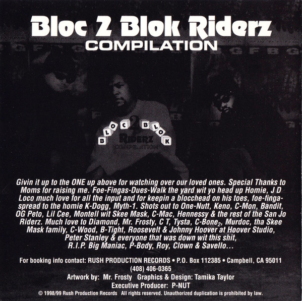 Bloc 2 Blok Riderz Compilation (1998, CD) - Discogs