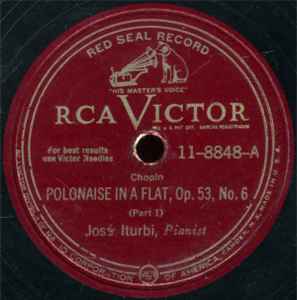 José Iturbi – Clair De Lune / Liebestraum No. 3 (1947, Shellac 
