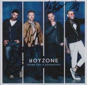 Boyzone - Thank You & Goodnight album cover