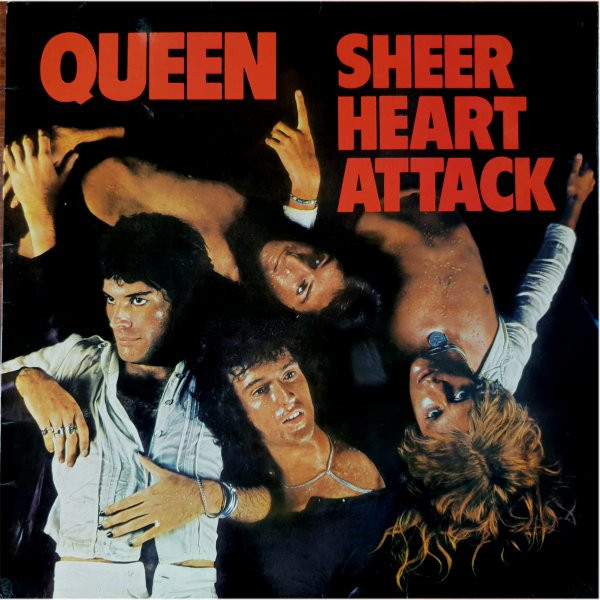 Обложка конверта виниловой пластинки Queen - Sheer Heart Attack