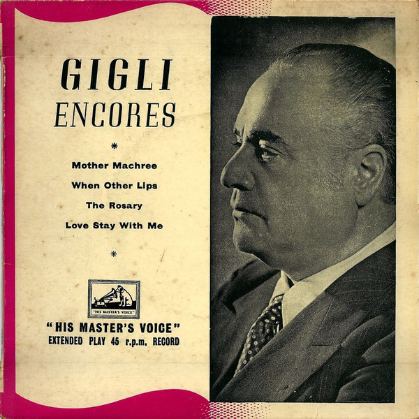 Album herunterladen Beniamino Gigli - Gigli Encores