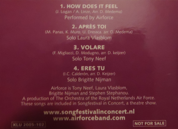 télécharger l'album Airforce - How Does It Feel