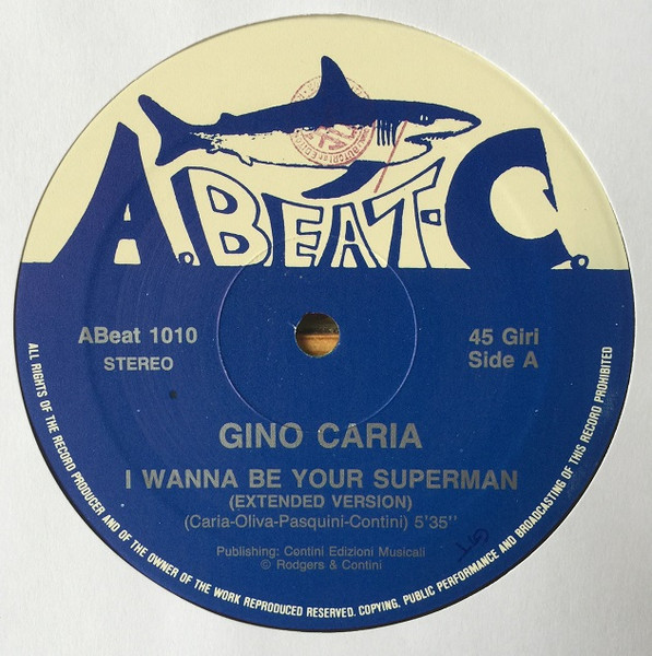 Gino Caria - I Wanna Be Your Superman | Releases | Discogs