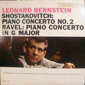 Leonard Bernstein - Piano Concerto No. 2 & Piano Concerto In G Major album cover