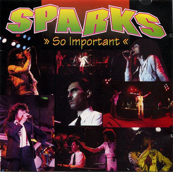 baixar álbum Sparks - So Important