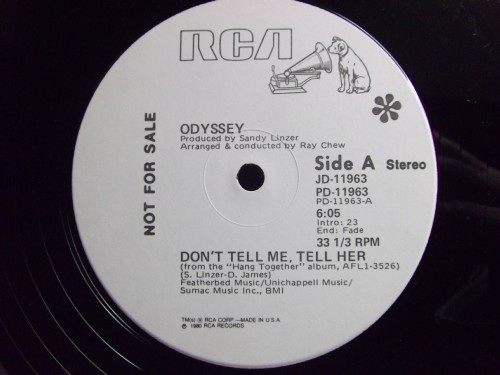 Odyssey - Don't Tell Me, Tell Her / Use It Up And Wear It Out 