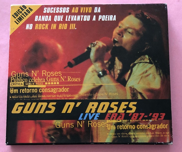 Guns N' Roses – Live Era '87-'93 (CD) - Discogs