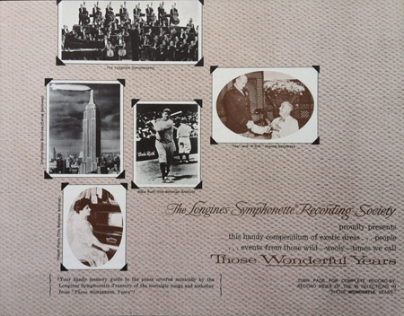 The Longines Symphonette The Singing Choraliers Those Wonderful