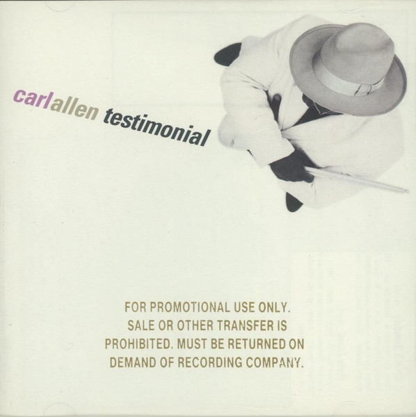 ジャズ Carl Allen – Testimonial (1995