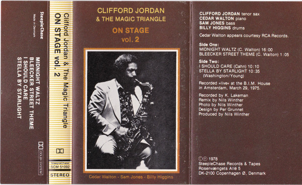 Clifford Jordan & The Magic Triangle – On Stage Vol. 2 (1978