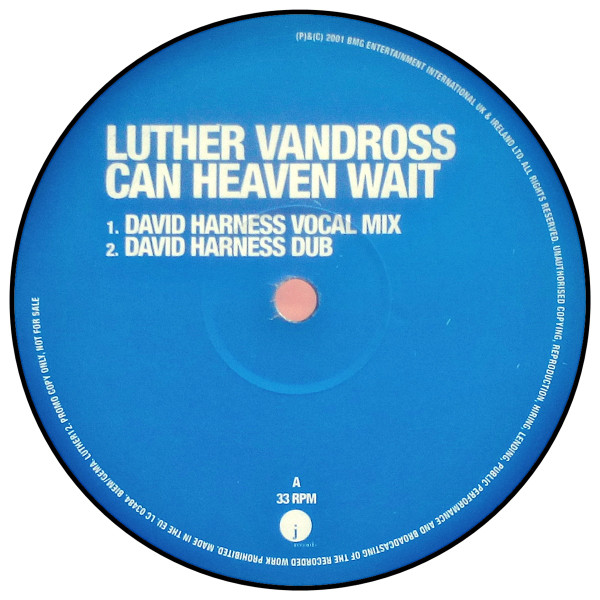Luther Vandross – Can Heaven Wait (2001, Vinyl) - Discogs